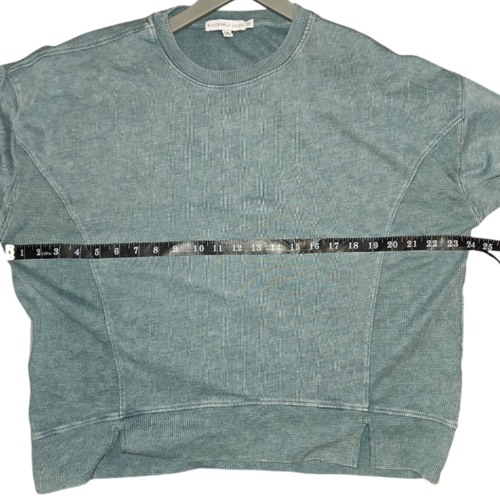 Sincerely Jules Sweatshirt Green Size‎ Medium